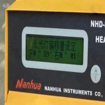 AC220V NHD-8101 Machine d'essai de phares pour automobile et moto