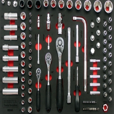 Convient ensemble d'outils de chariot pour l'entretien des voitures d'atelier 3 tiroirs 1 inclus