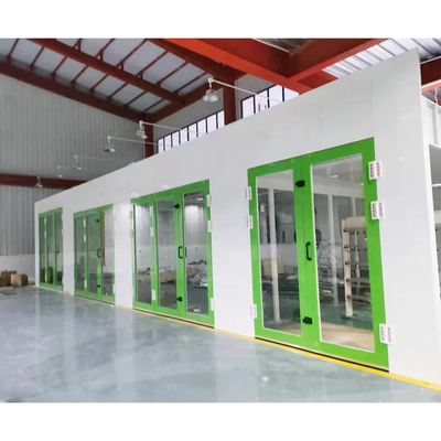 25m Truck Spray Booth avec Rockwool Wallboard et divers pas de vitesse de chargement