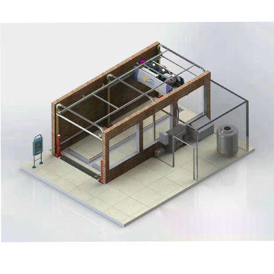 Machine à laver automobile entièrement automatique à 120 bar Machine à laver à l'eau 360 touches gratuite Machine à laver automobile 24 heures sur 24 Robot automatique de lavage de voiture
