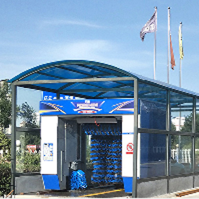La machine à laver les voitures à haute pression à 14 pinceaux