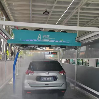 Système de recyclage d'eau de lavage de voiture haute efficacité 110L  Lave-auto automatique sans contact Puissance de sortie 1500W robot de lavage de voiture