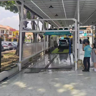 Système de recyclage d'eau de lavage de voiture haute efficacité 110L  Lave-auto automatique sans contact Puissance de sortie 1500W robot de lavage de voiture