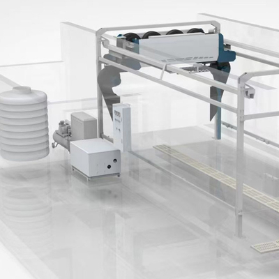 KP-360 Lave-auto 360 Machine de lavage de voiture entièrement automatique avec pression de rinçage à l'eau 120 bars Système d'eau par osmose inverse Lave-auto automatique sans contact