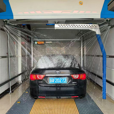 Système de lavage de voiture entièrement automatique à haute pression  Lave-auto sans contact avec un seul bras  Machine à eau par osmose inverse
