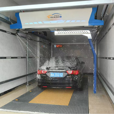 Système de lavage de voiture entièrement automatique à haute pression  Lave-auto sans contact avec un seul bras  Machine à eau par osmose inverse