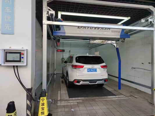 KP-360 Lave-auto automatique sans contact avec système de lavage à haute pression de 120 bars, système de récupération d'eau de lavage, robot de lavage de voiture