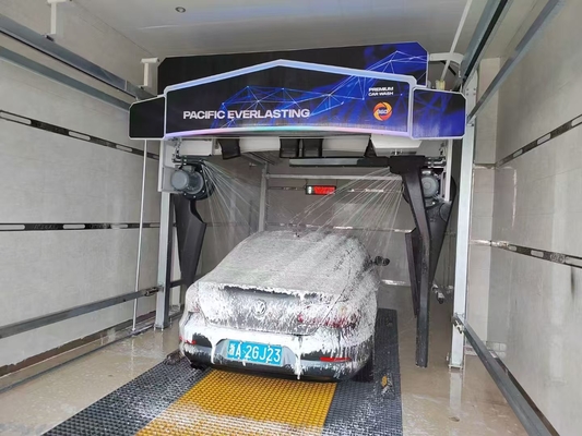 6 Séchoirs à air pour lavage de voiture automatique sans contact, service 24h/24, système de lavage de voiture à rouleau entièrement automatique 100-130 bars