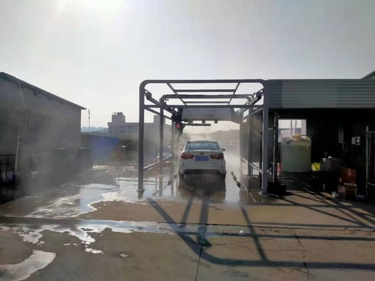 Machine de lavage de voiture sans contact à bras rotatifs à 360 degrés entièrement automatique