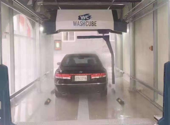 Robot de lavage automatique de voiture à 360 degrés à deux axes, machine à laver automatique sans contact, machine à eau à osmose inverse haute pression
