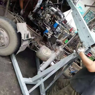 Grue d'atelier pneumatique pliable pour moteur 2t