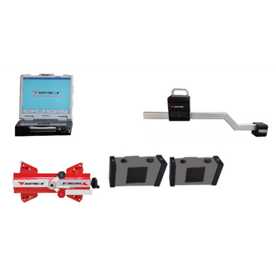 Machine d'alignement des roues de camion CCD avec écran LCD, équipement d'alignement des roues de bus, machine d'alignement pour poids lourds