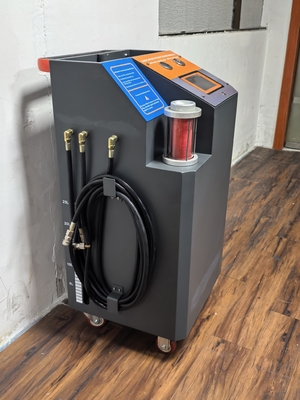 Machine de rinçage automatique du système d'huile lubrifiante avec fonction de comptage