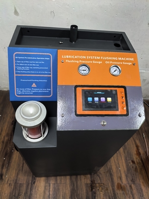 Machine de rinçage automatique du système d'huile lubrifiante avec fonction de comptage