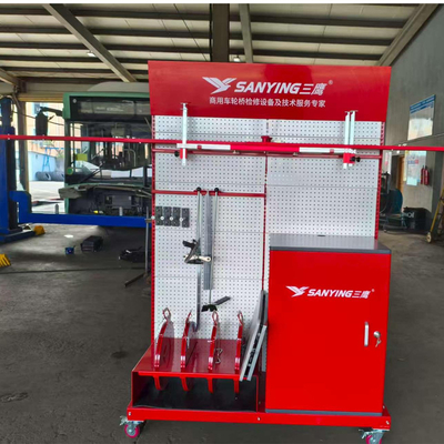 Système d'alignement des roues de camion basé sur caméra pour véhicules utilitaires  Système d'alignement d'essieux  Technologie de transmission sans fil Bluetooth 2,4 GHz  Équipement d'alignement des roues de bus