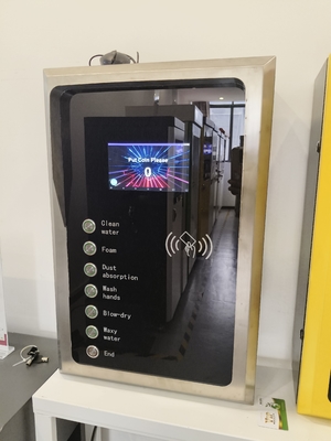 Contrôleur de lavage de voiture en auto-service, machine à laver de voiture multifonctionnelle à écran divisé en acier inoxydable 304