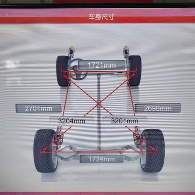 BIVEO Économique équipement d'alignement automobile 3D 80kg avec écran 32 "