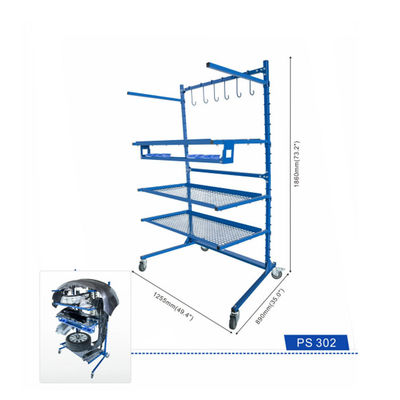 Plateaux de peinture automobile multifonctionnels Plateaux de peinture de levage de voiture cadre de peinture de haute qualité