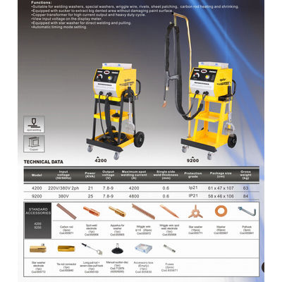 Atelier de réparation automobile Tôlerie Réparation de carrosserie Machine personnalisée Cuivre pur