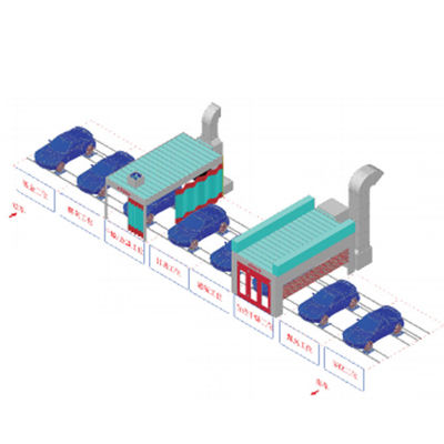 Salle de peinture pour voiture Cuisine de cuisson Salles de préparation de peinture