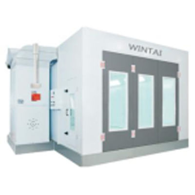 Cabine de peinture automobile à chauffage infrarouge, y compris plateforme