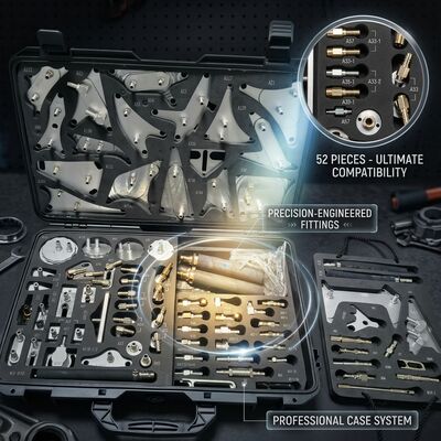 Kit d'adaptateur ATF professionnel de 52 pièces, ensemble d'outils de Service de fluide de Transmission avancé