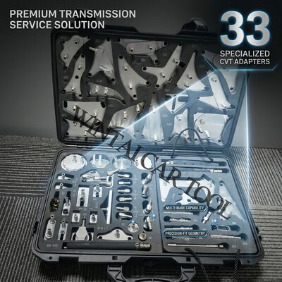 Kit d'adaptateur de service de fluide de transmission CVT de 33 pièces pour transmissions à variable continue