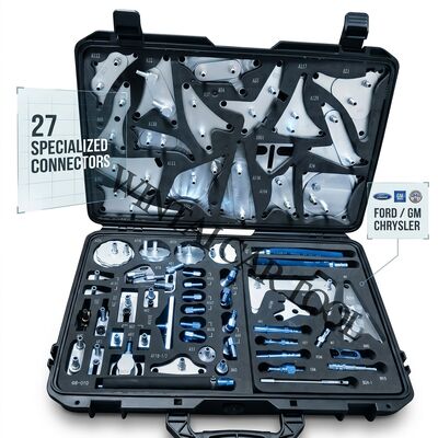 Kit d'adaptateur ATF pour voiture américaine, 27 pièces, outil de Service de Transmission Ford GM Chrysler Dodge