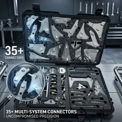 Kit d'adaptateur ATF de 35 pièces avec testeur de pression d'huile